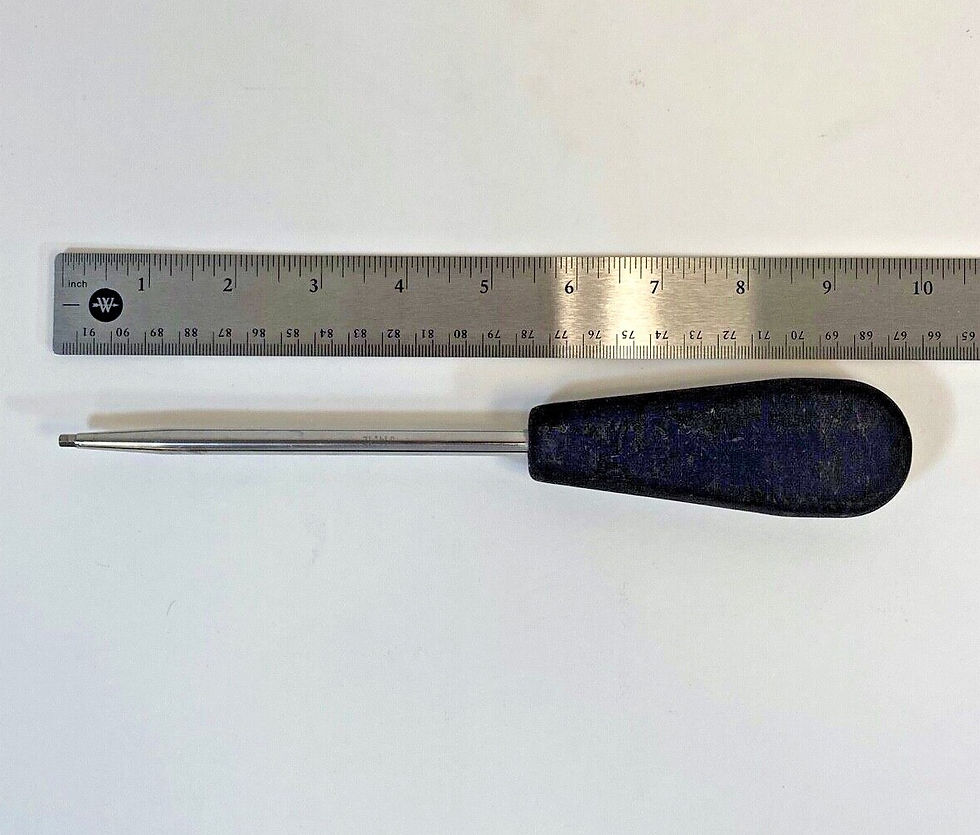 Thumbnail: Synthes 314.12 Hexagonal Screwdriver US201 Orthopedic Trauma
