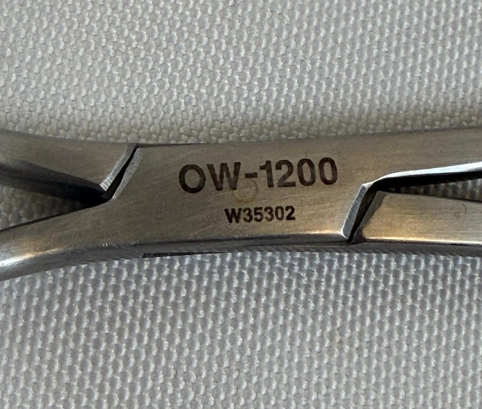 Thumbnail: Acumed OW-1200 Small Pointed Bone Reduction Forceps Orthopedics Trauma