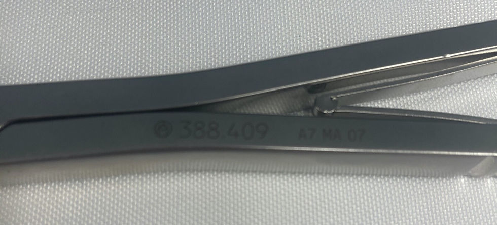 Thumbnail: Synthes 388.409 6mm Holding Forceps w/ Narrow Jaws US125 Orthopedic Neurology