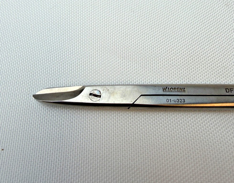 Thumbnail: W. LORENZ 01-0323 Smith Wire Cutting Scissors Straight  6.25"
