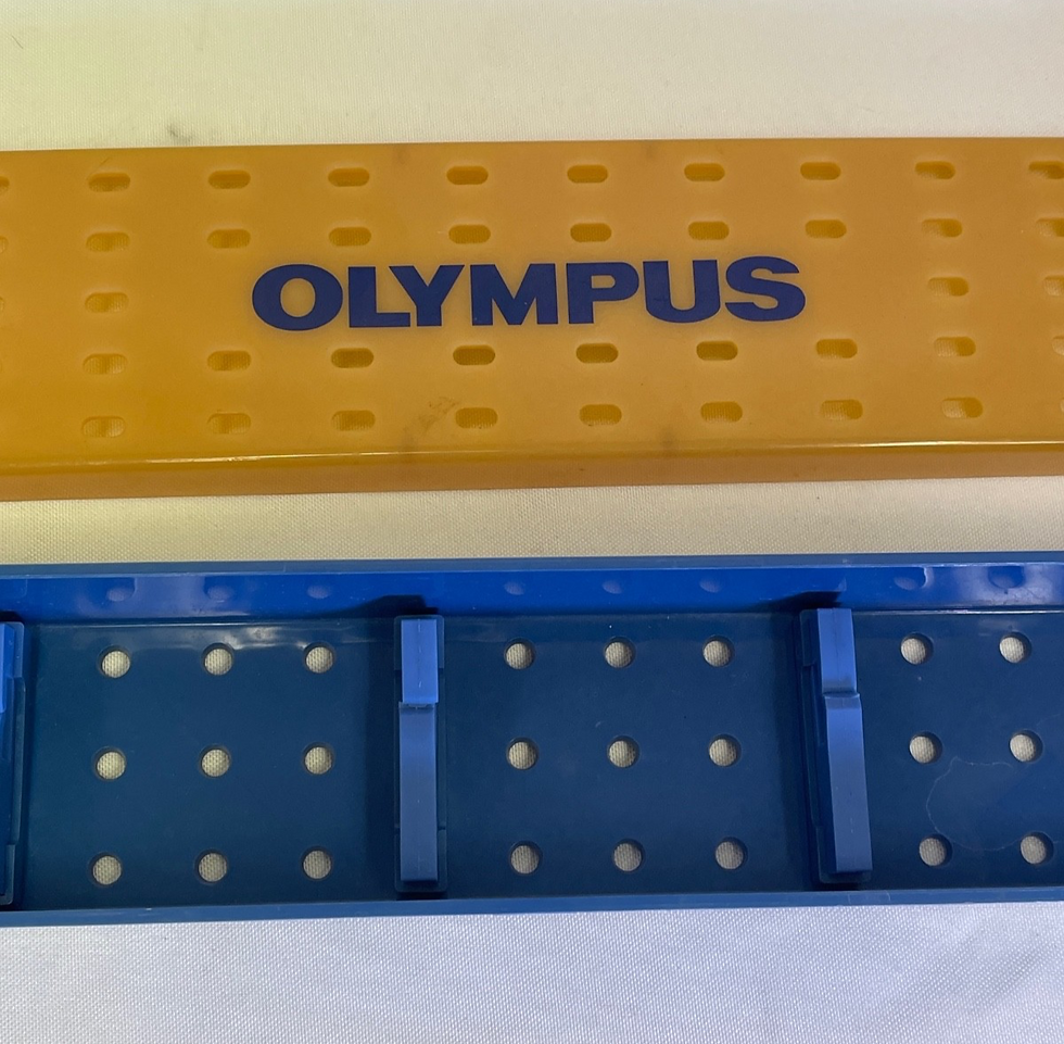 Thumbnail: Olympus Endoscope Sterilization Case & Lid 18" x 4" x 2" Endoscopy