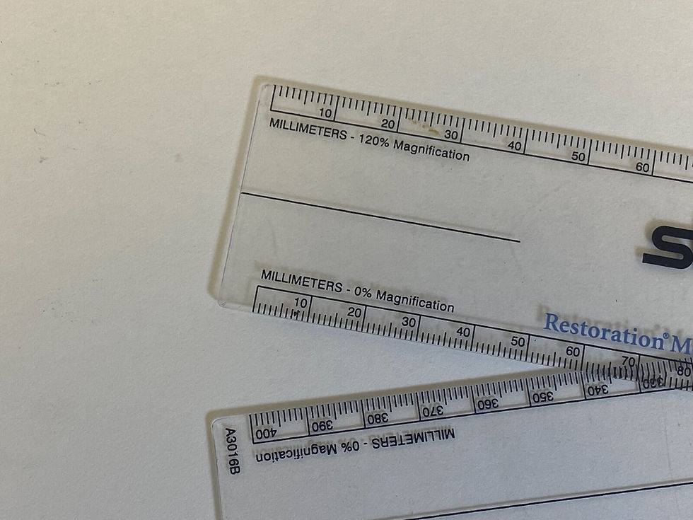 Thumbnail: Stryker A3016B Restoration Modular Revision Hip System Ruler, Surgical, Ortho