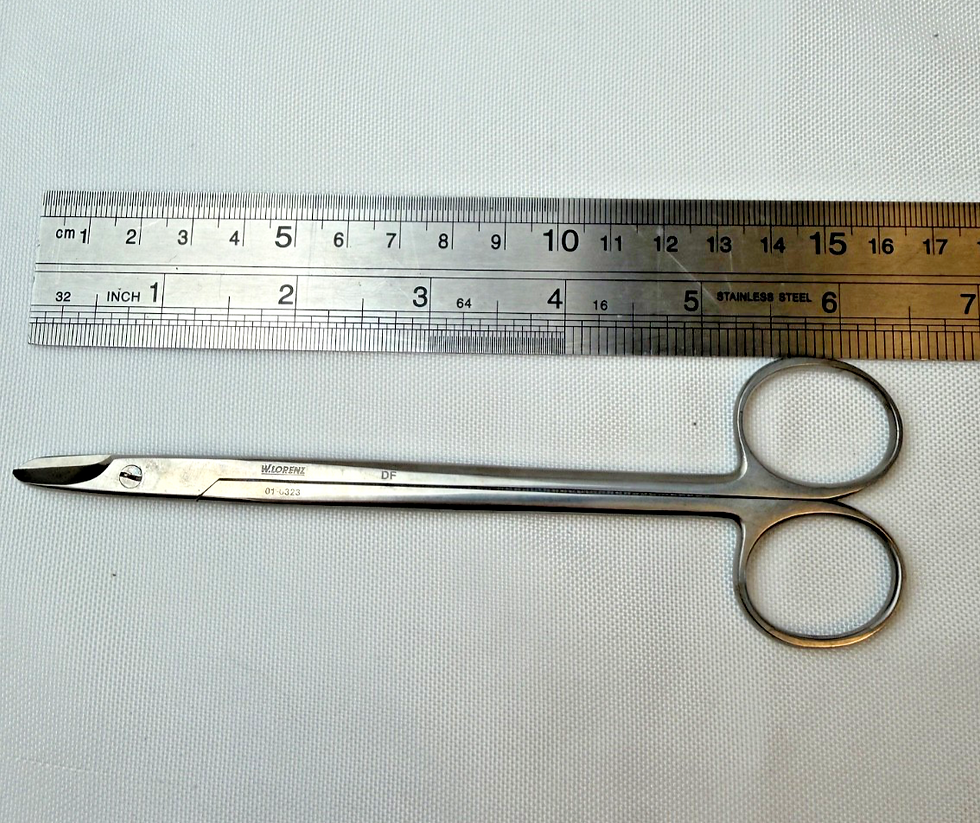 Thumbnail: W. LORENZ 01-0323 Smith Wire Cutting Scissors Straight  6.25"
