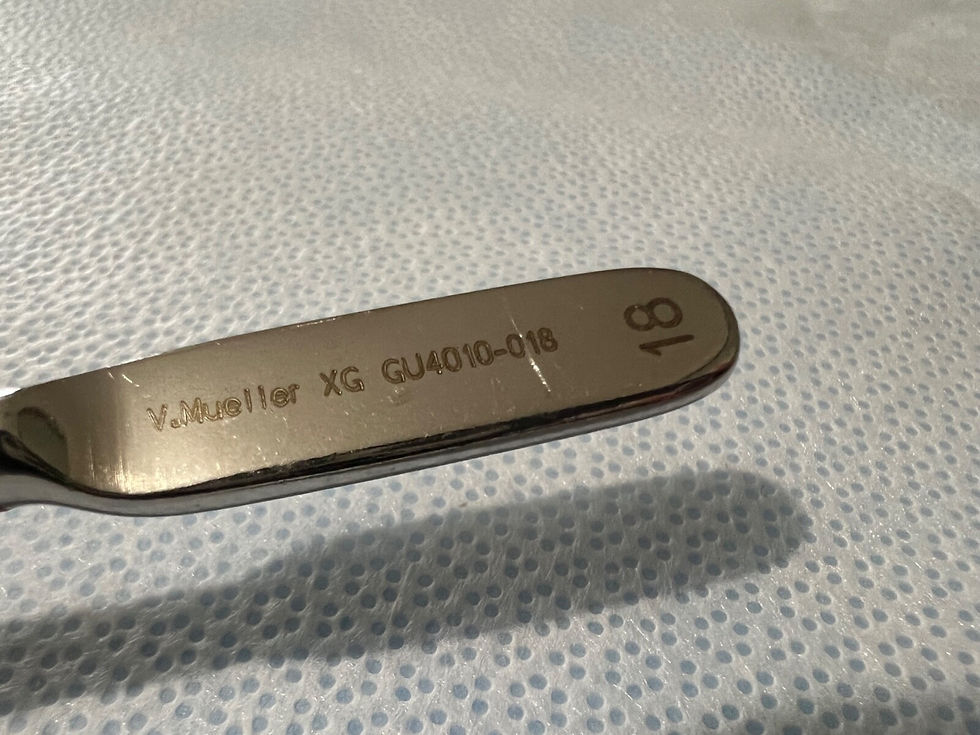 Thumbnail: V. Mueller GU4010-018 Van Buren Urethral Sound 18French Curved 10-5/8" Length