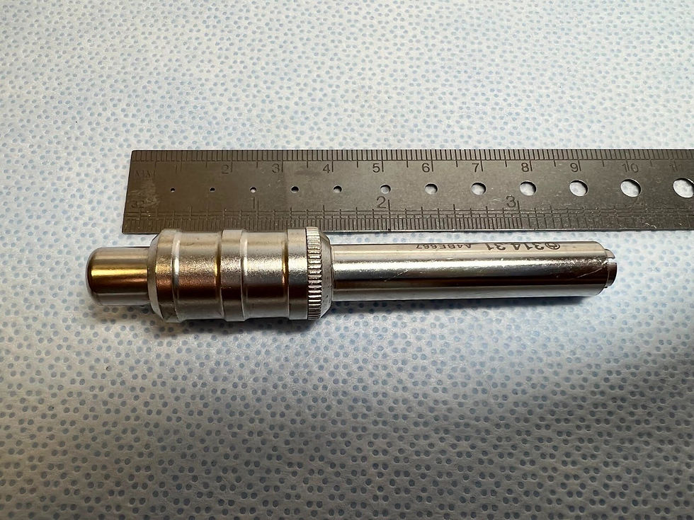 Thumbnail: Synthes 314.31 Holding Sleeve For Cannulated Driver US584