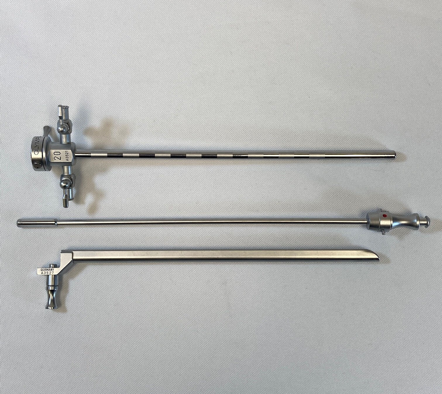 Olympus A3521 A3527 20Fr Cysto-Urethrotome Sheath Set w/ Hollow Obturator