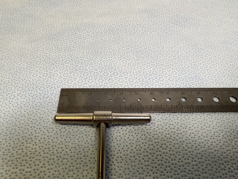 Thumbnail: Synthes 395.36 Socket Wrench 7mm Width Across Flats US352