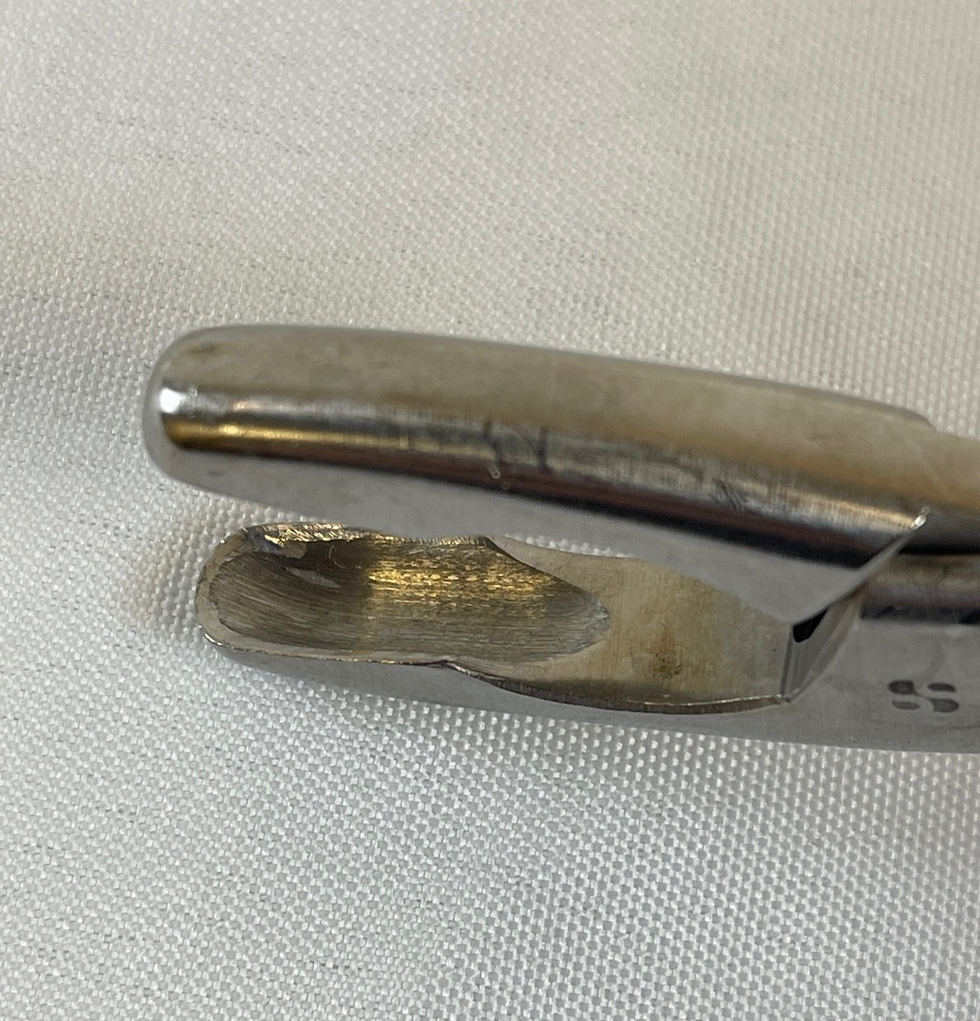 Thumbnail: Symmetry 30-5217 Luer Bone Rongeur Straight 8mm Jaw 7" Length Orthopedics Neuro