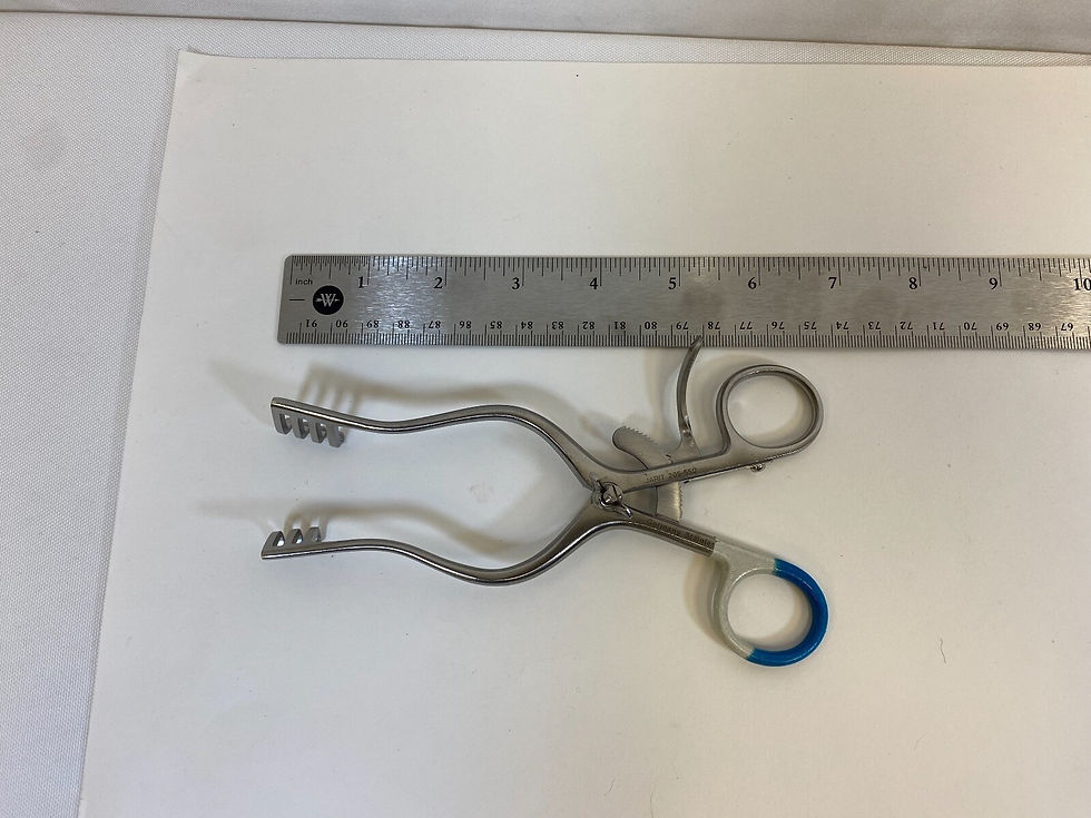 Thumbnail: Jarit 205-550 Henly Retractor Orthopedic 6 1/4''