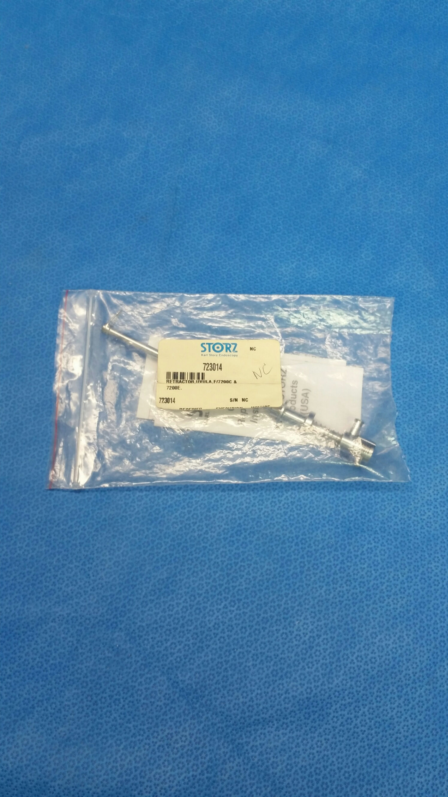 Karl Storz, 723014, New, Retractor, Uvula, F/7200C & 7200E