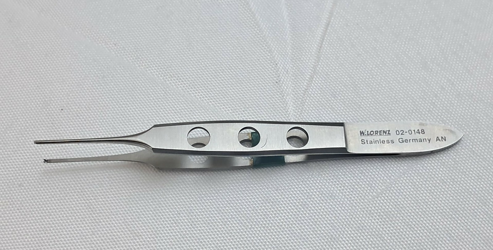Thumbnail: W. Lorenz 02-0148, Surgical Ophthalmic Suture Forceps