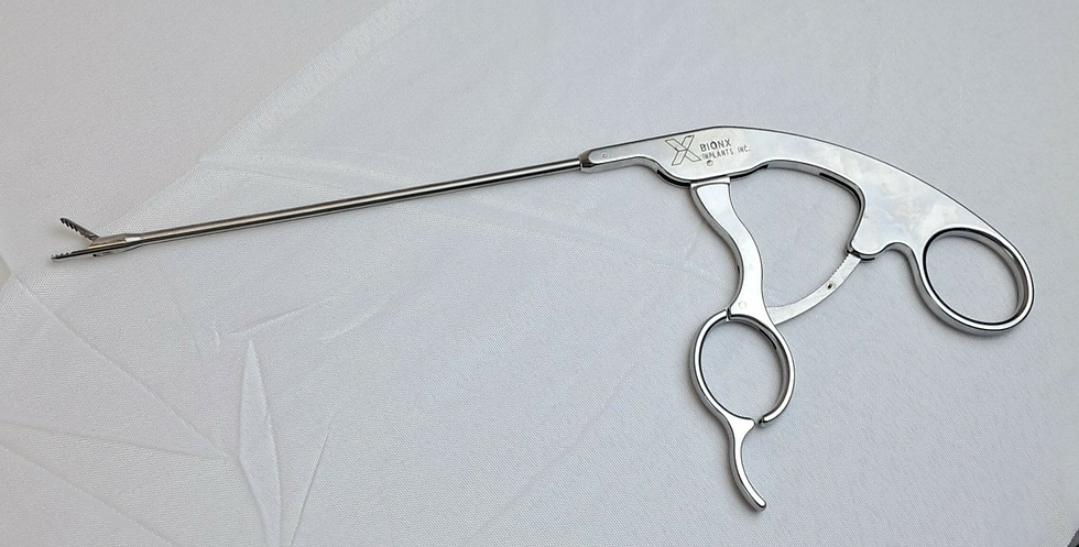 Thumbnail: Bionx GU1002, Ratcheting Grasper Forcep, Arthroscopy