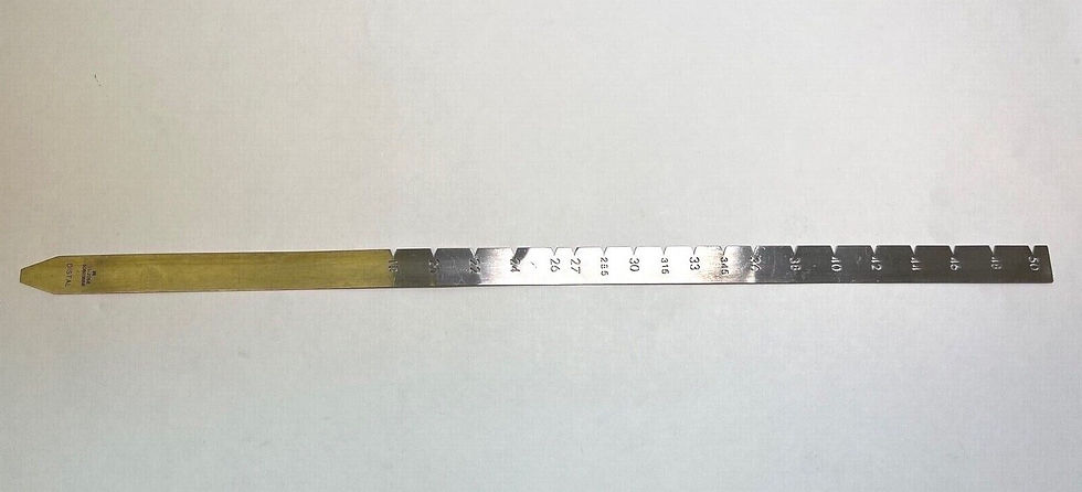 Thumbnail: Richards Smith & Nephew 11-2058 Russel Taylor Nail Length Gauge