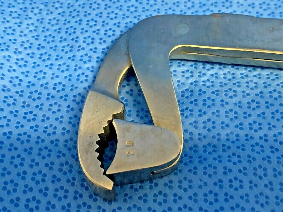 Thumbnail: Konig 32.373.23 Lambotte Bone Holding Forceps w/ Ratchet 23cm Orthopedic