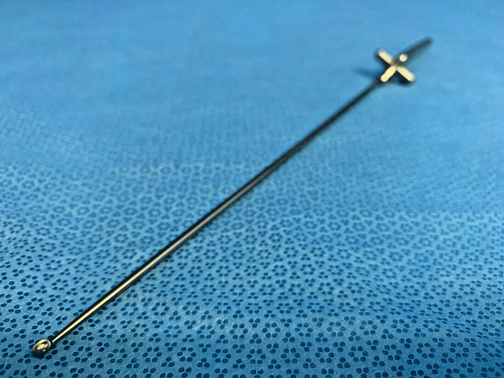 Thumbnail: Karl Storz 28163KK Small Straight 13.5 in. Neuro/Spine Curette