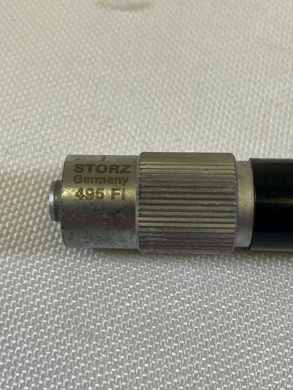 Thumbnail: Karl Storz 496FI 6' Black Fiber Optic Light Cable Endoscopic Light Cord