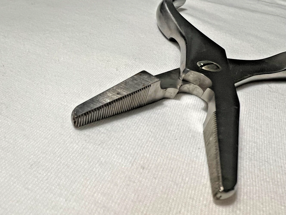 Thumbnail: Zimmer 3180 Orthopedic Needle Nose Pliers & Cutter  6-3/8" Length