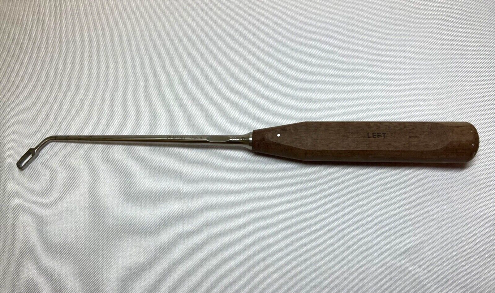 Synthes 389.284 Left Angled T-PLIF Rectangular Curette 8mm US898
