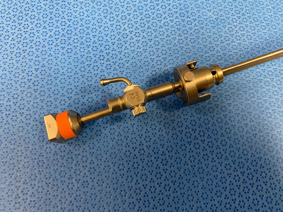 Thumbnail: Circon ACMI GYB-7 Continuous Flow 7mm Hysteroscope Sheath OBGYN