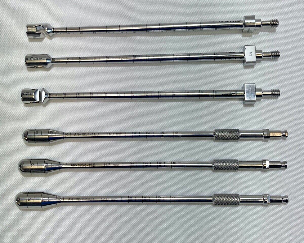 Thumbnail: Arthrex Transfix II ACL Extras 11/11.5/12mm Tunnel Hooks & Dilators Arthroscopic