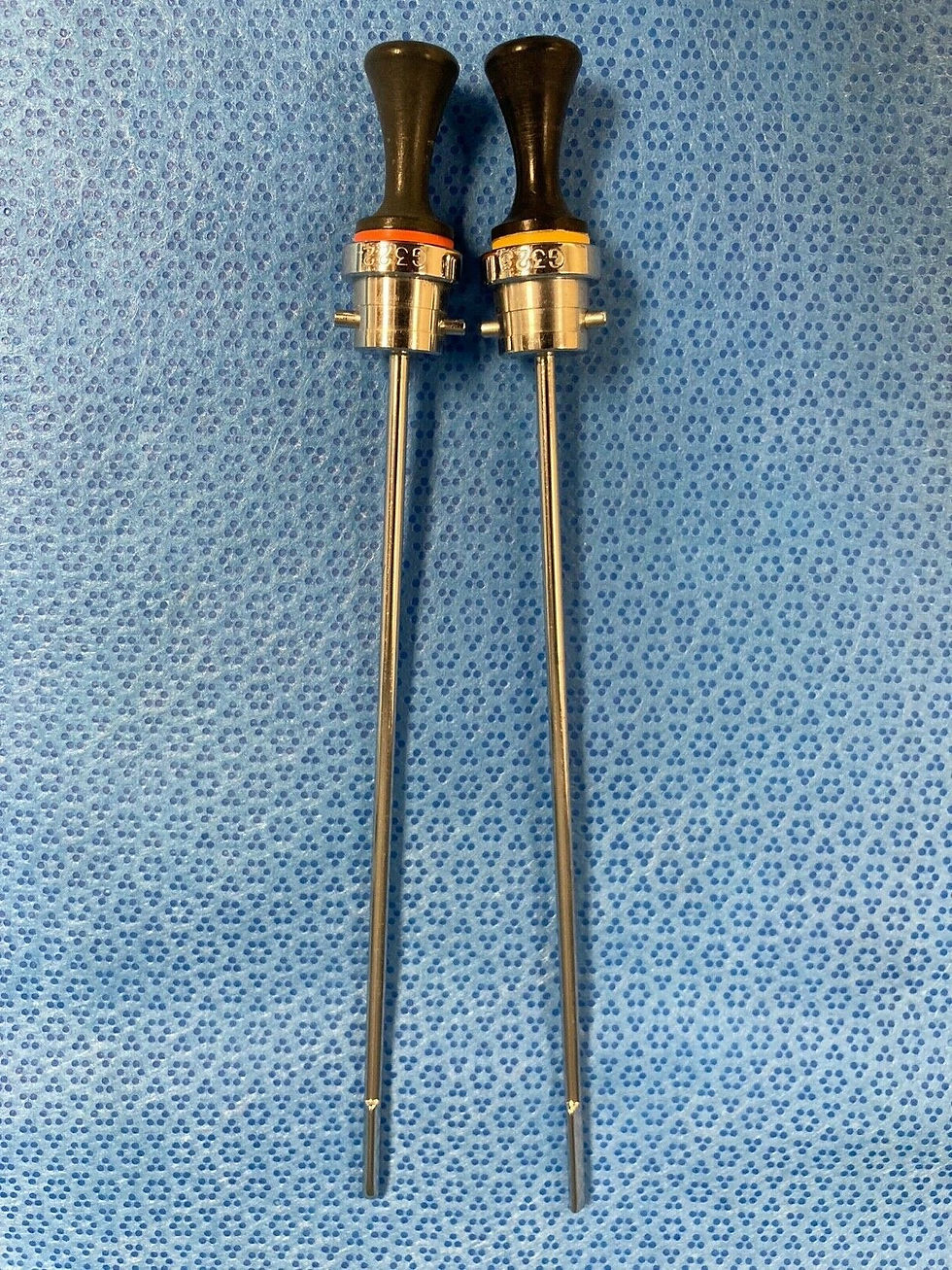 Thumbnail: ACMI Circon G322 & G323 11Fr & 13Fr Pediatric Resectoscope Obturators Urology