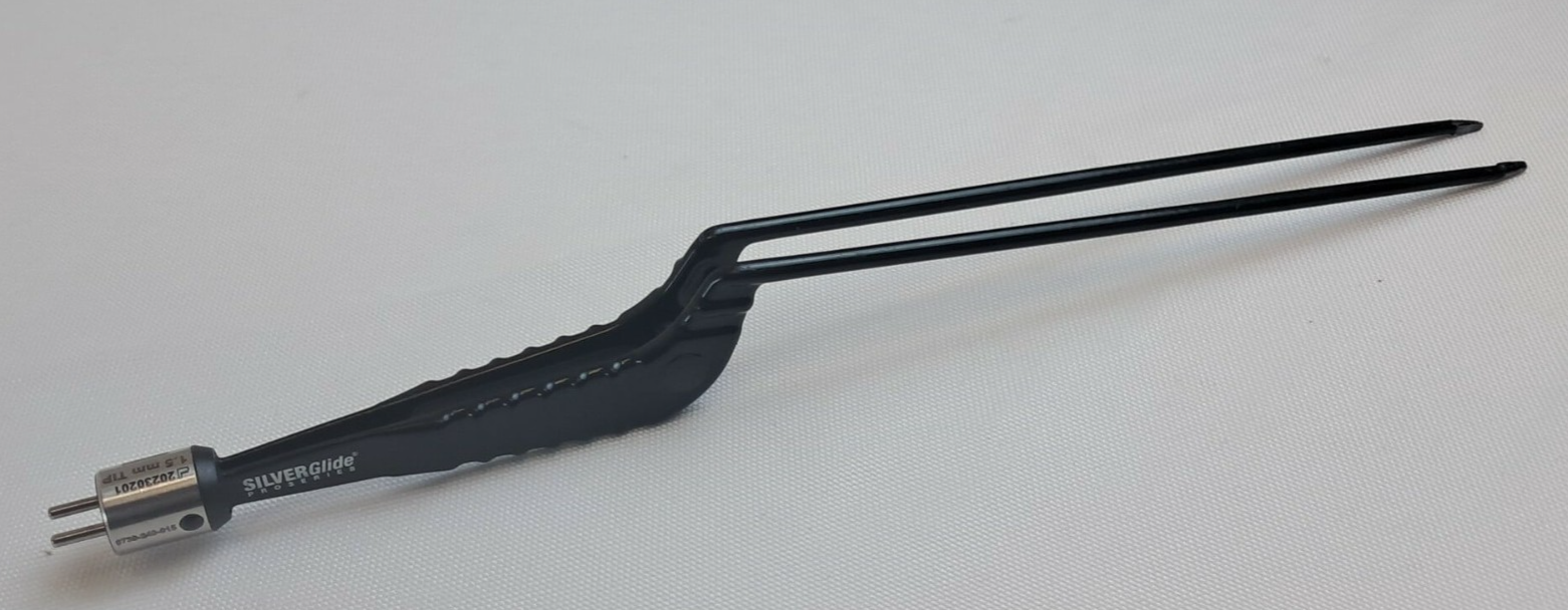 Stryker 6730-240-015 SILVERGlide Pro-Series Bayonet Bipolar Forceps