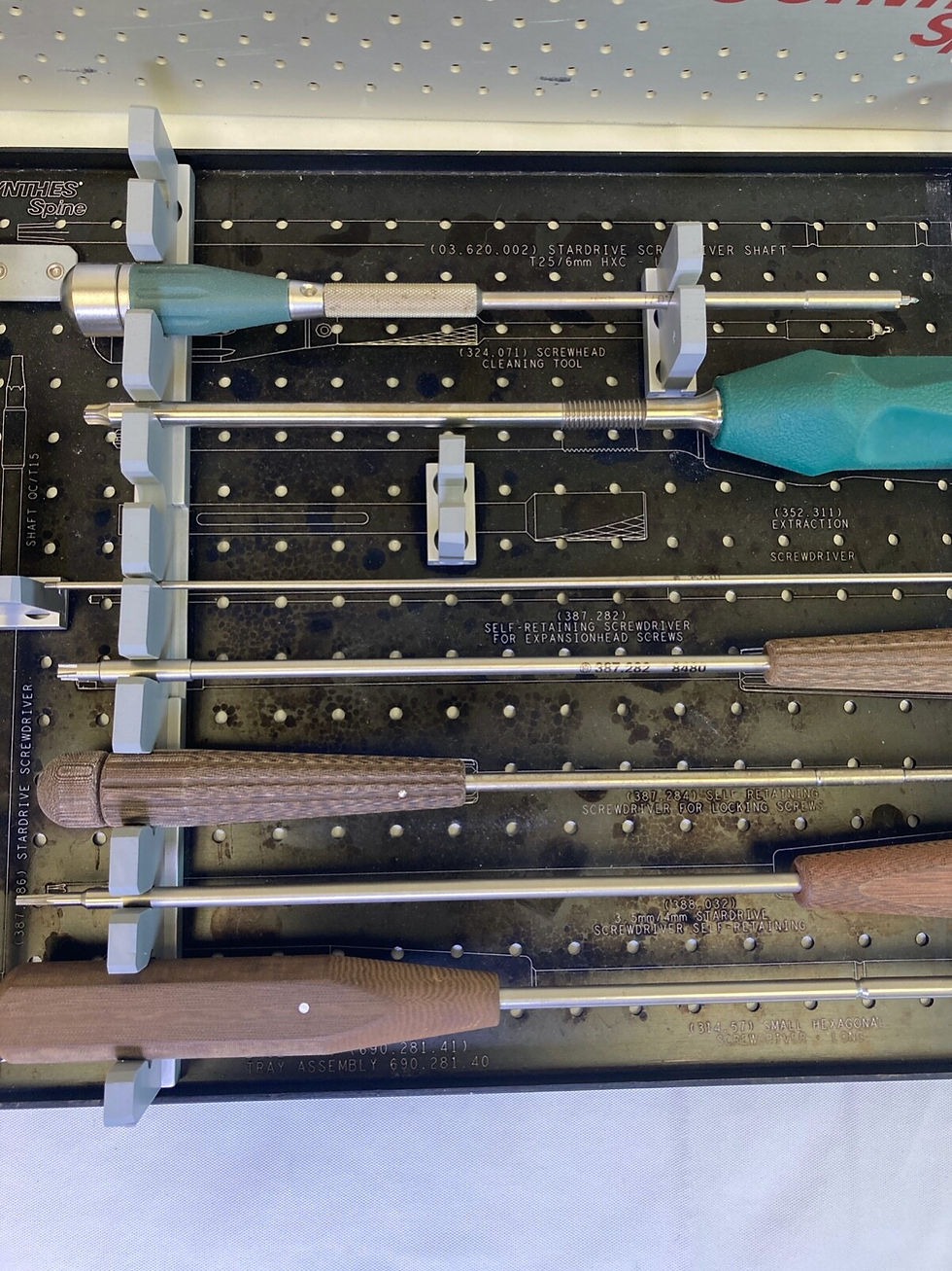 Thumbnail: Spine Cervical & Anterior Hardware Removal Set VECTRA CSLP CCMED399