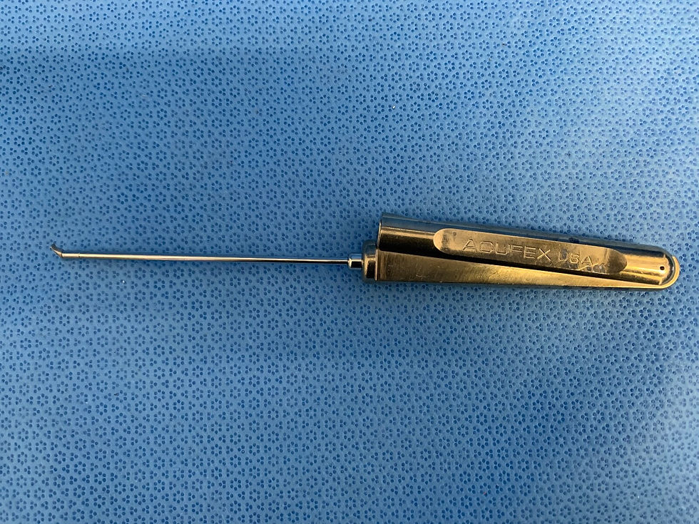 Thumbnail: Acufex 010803 Arthroscopy forceps, Hook scissors cuts left to right