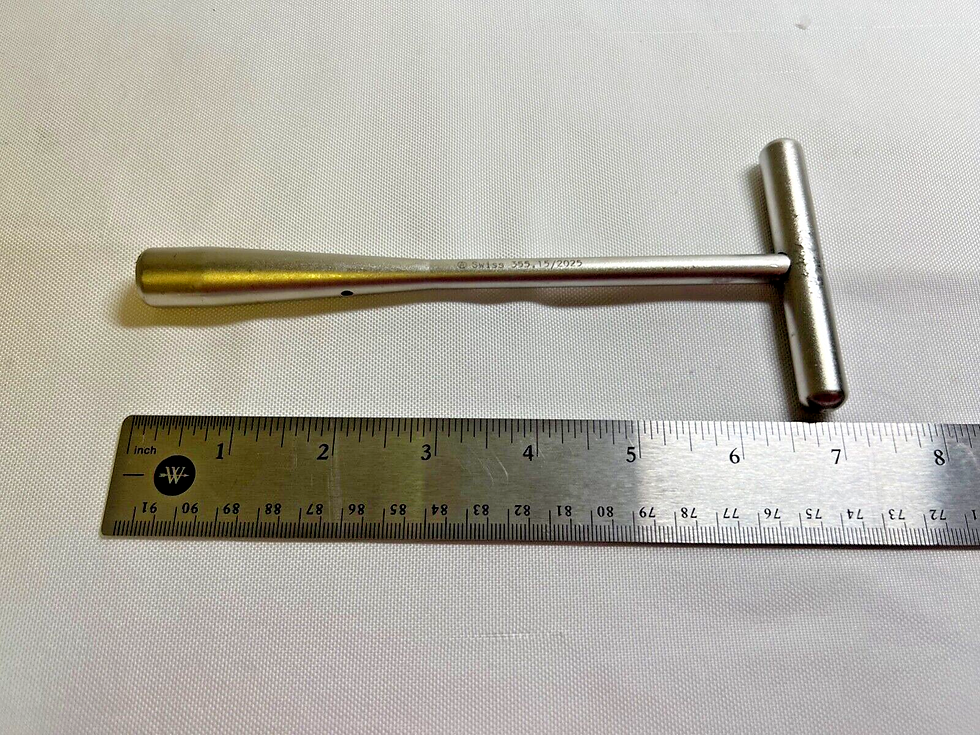Thumbnail: Synthes 355.15 T-Handle 11mm Cannulated Scocket Wrench 1230