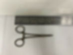 Thumbnail: Jarit 106-102 Halstead Mosquito Forceps Curved 5"