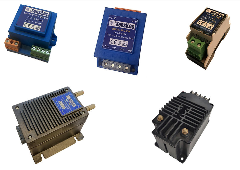 Capteurs et diviseurs de tension AC et DC : technologies, principes et applications industrielles