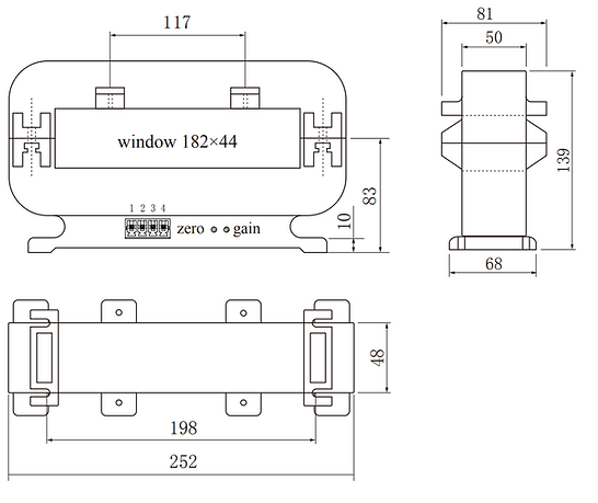 capteur 4000A Ac-Dc SHoL18244
