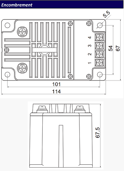Encombrement SUHVDC