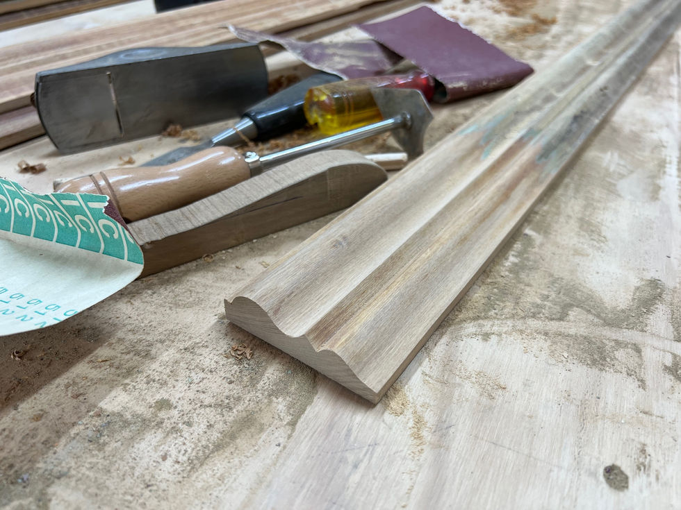 Original recovered mouldings