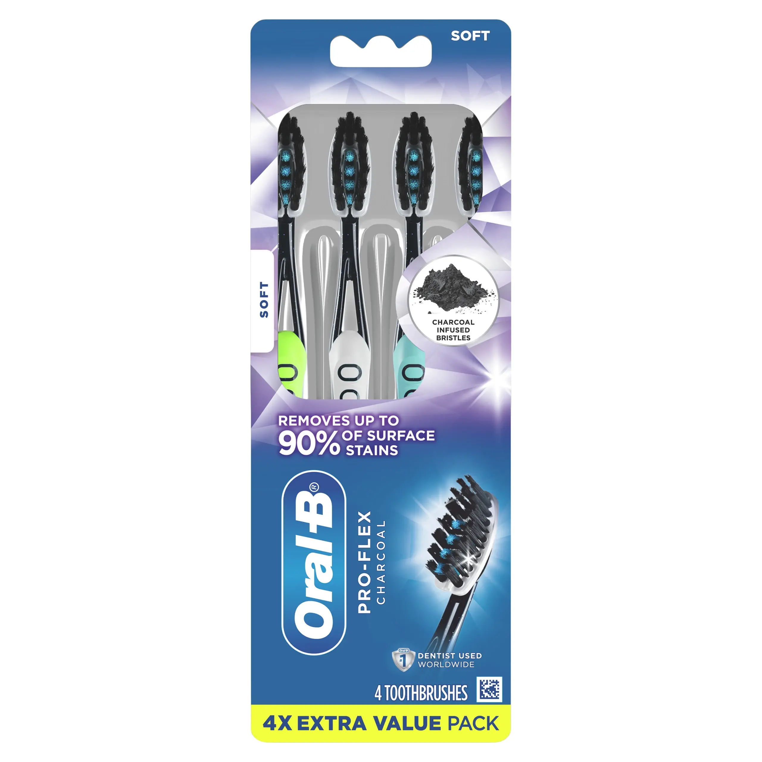 Oral-B Pro-Flex Charcoal Manual Toothbrush