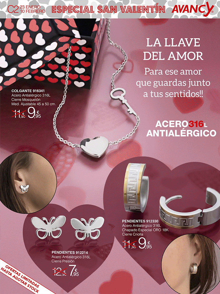 Joyas, complementos, bisuterie, cosmetica, Avancy, Agencia de marketing y comunicacion Lounge Creative Publicidad, Aguadulce, Almeria, España