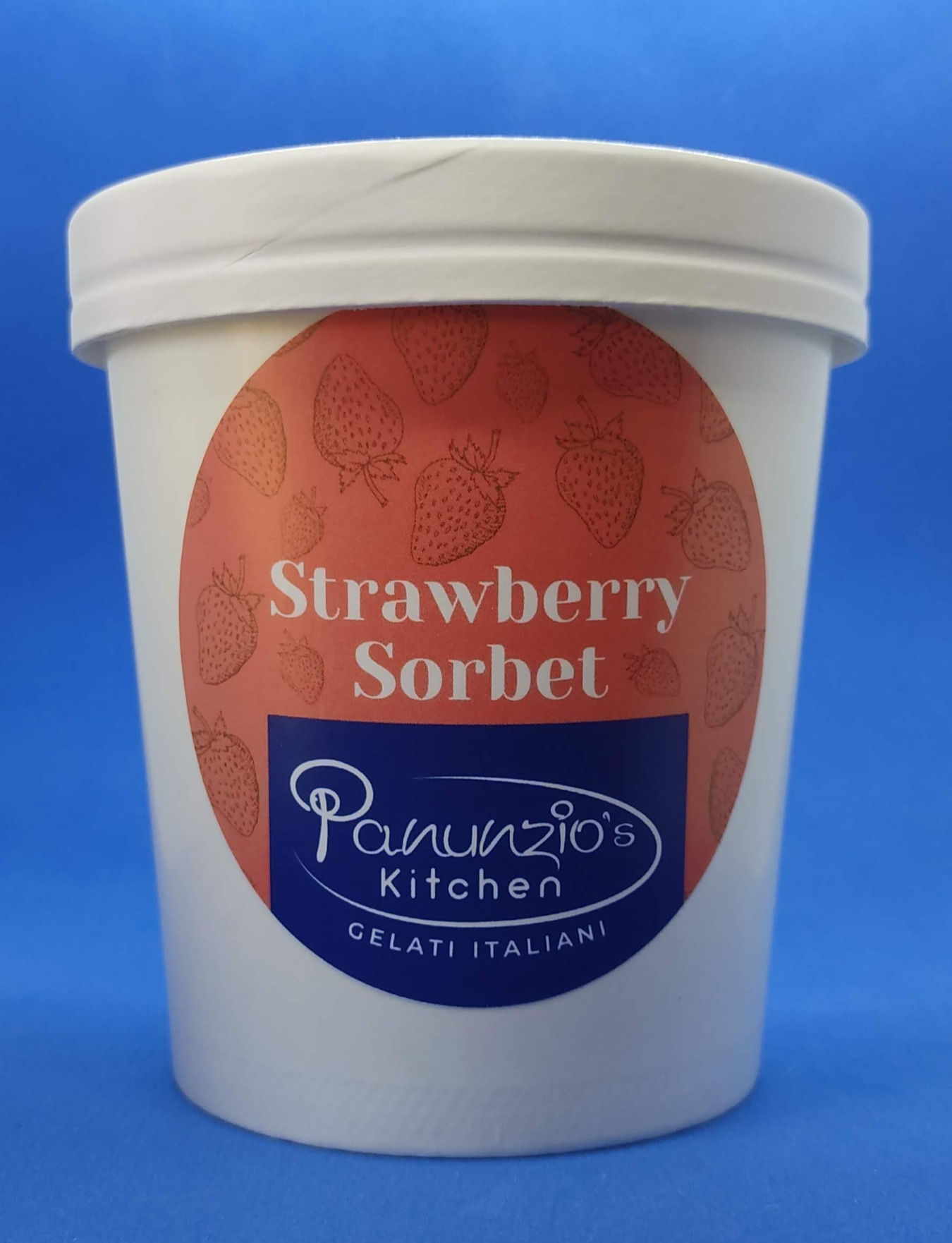 Natural Strawberry Sorbet