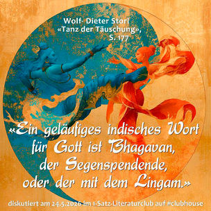 „Ein geläufiges indisches Wort für Gott ist Bhagavan, der Segenspendende, oder der mit dem Lingam.“