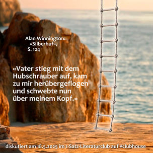 „Vater stieg mit dem Hubschrauber auf, kam zu mir herübergeflogen und schwebte nun über meinem Kopf.“