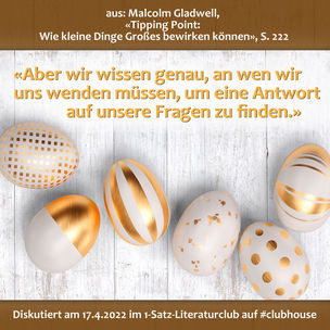 „Aber wir wissen genau, an wen wir uns wenden müssen, um eine Antwort auf unsere Fragen zu finden.“