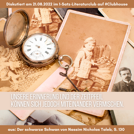 „Unsere Erinnerung und der Zeitpfeil können sich jedoch miteinander vermischen.“