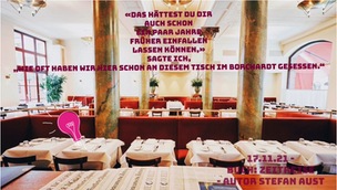 „«Das hättest du dir auch schon ein paar Jahre früher einfallen lassen können», sagte ich, ...