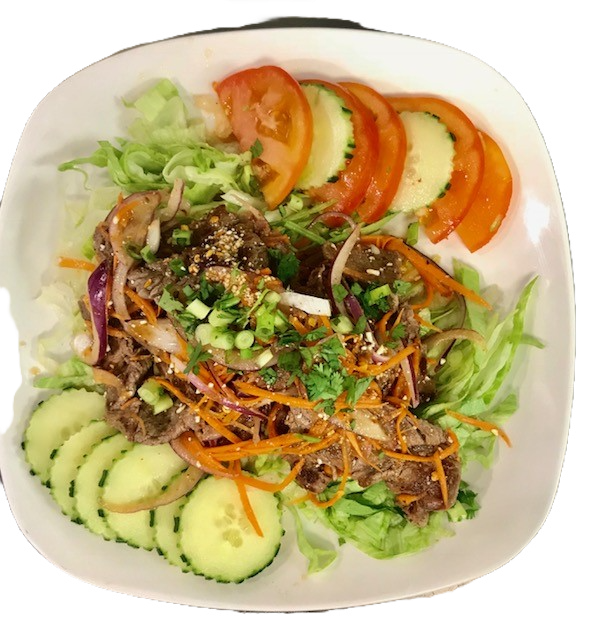 Arranged Food and Objects