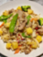 Beef Pineapple Fried Rice D