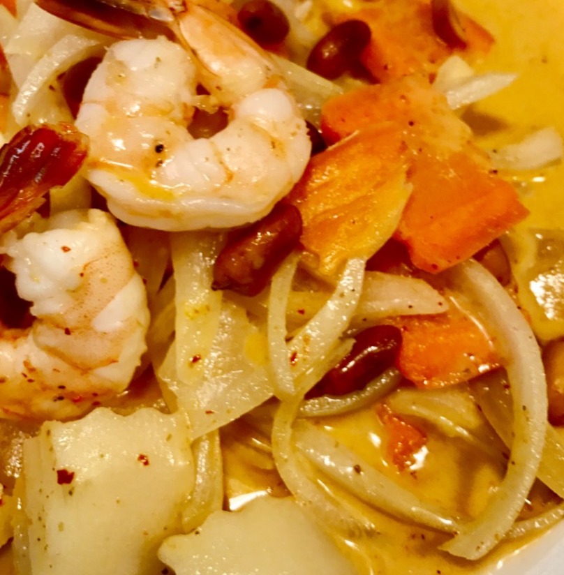 Arranged Food and Objects