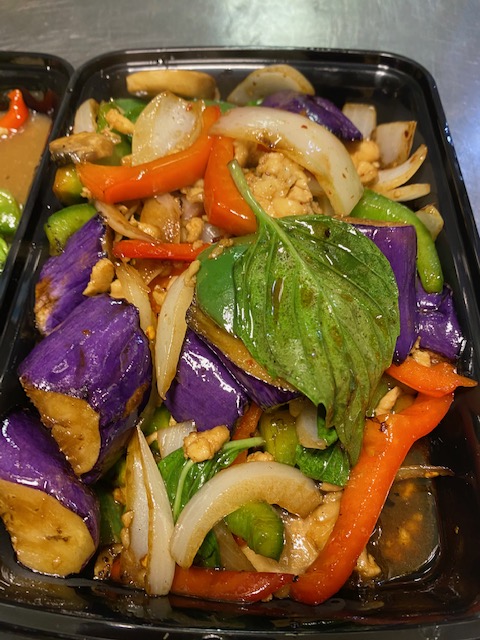 Arranged Food and Objects