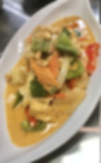 Vegetable and Tofu Massaman Curry D.