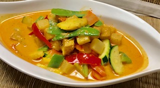 Arranged Food and Objects