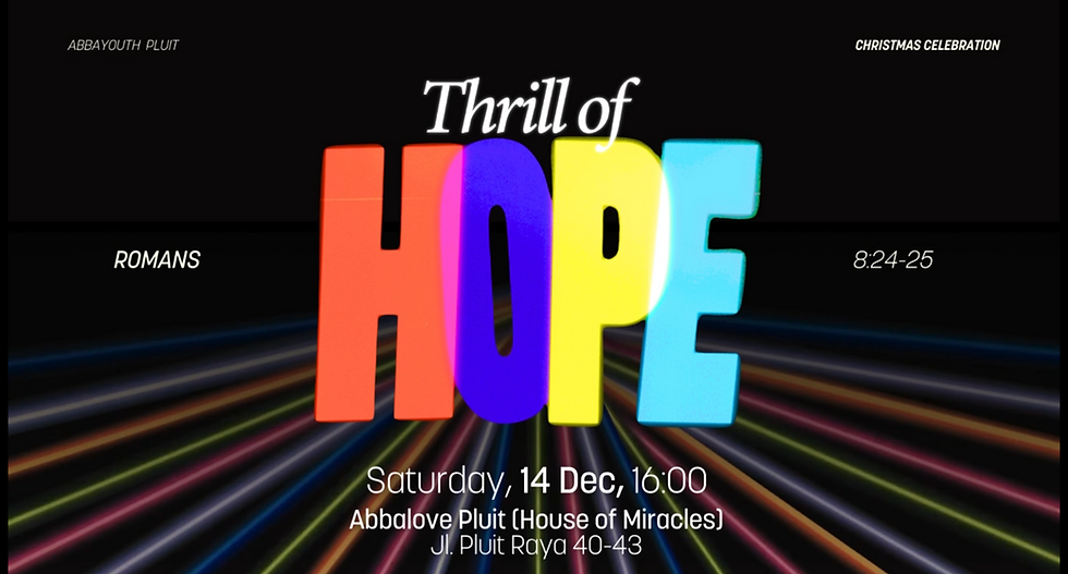 Thrill of HOPE