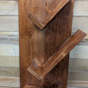 Rustic Wooden Wine Holders